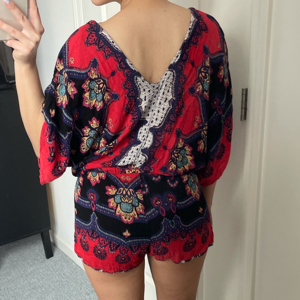 Colorful Boho Romper - Picture 8 of 16